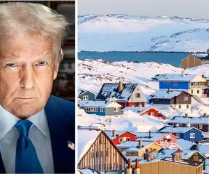 کالیفرنیا را بدهید، سرزمینمان را بگیرید! پاسخ مردم گرینلند به زیاده خواهی ترامپ! 