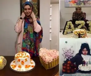 (عکس) چهار قاب ازتولد و مرگ آزاده نامداری!