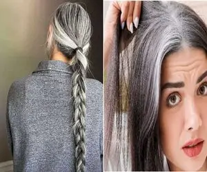 با این رنگا، موهای سفیدت رو به جذاب‌ ترین بخش استایلت تبدیل کن/ راز پوشاندن موی سفید