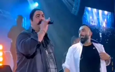 آواز احساسی/ اجرای لایو و ناگهانی بهنام بانی تو کنسرت صادقلو/ همه رو میزاره تو جیبش