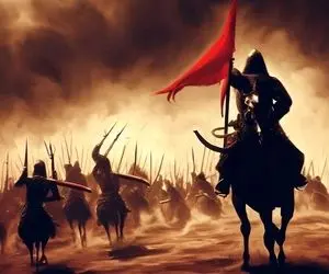 (تصاویر) شبیه سازی حیرت آور هوش مصنوعی از واقعه روز عاشورا؛ با دیدنش اشک خواهی ریخت