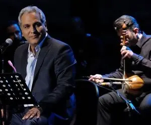 آواز احساسی؛ مهران مدیری کنسرت گذاشته تو سالن جای سوزن انداختن نیست همه مات صداشن