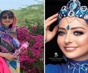 "نفیسه روشن" با ست استایل صورتی تبدیل شد به ستاره تابان / مدلینگش وقتی نزدیک 50 سالشه