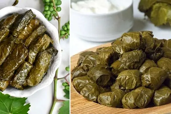 طرز تهیه دلمه برگ مو با یه دستور عالی / مزه ملس و فوق العاده این دلمه حرف نداره