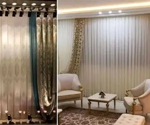 چیدمان ایده آل با انواع پرده مدرن؛ زیبایی، کاربرد و آرامش روان دکور خونه با پرده مدرن