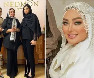 واویلای "الهام حمیدی" با مانتو زیادی گرون و فیگور قوس دارش؛ لاغررر شده قد نخ!