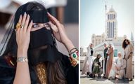 کَت واک زنان "مدلینگ عربستان" در نمایش مد؛ نور بالای جذااابای عرب واسه اروپای پیشتاز