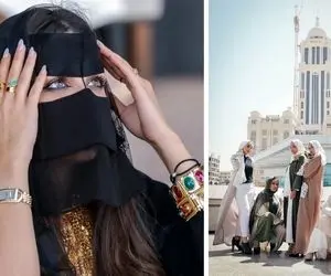 کَت واک زنان "مدلینگ عربستان" در نمایش مد؛ نور بالای جذااابای عرب واسه اروپای پیشتاز