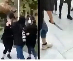 ویدیو تازه از دعوای هلیا قمه کش با مونا؛ بگو گ...خوردم!