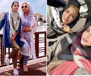 عکس بازیگران جوان همراه مادرانشون | کاپ جذاب ترین مادرا مال ایناست که مثل قالی کرمونن