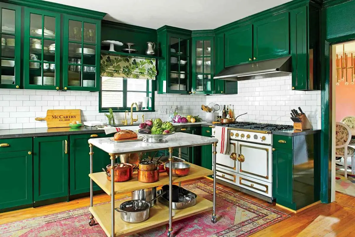 فرش آشپزخانه چه رنگی خوبه