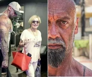 (عکس) واکنش پسر گوگوش به گفتگوی جنجالی مادرش