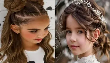مدل موی دخترونه جدید برا پرنسس های سانتال مانتال؛ خیلی راحتن هر مامانی از پسش برمیاد