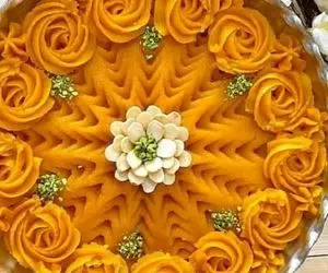 ایده های خلاقانه؛ تزئین آسون و شیک حلوا با سیخ کباب