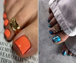 لاک پای ترند سال 1404/ امسال صندل خوشگلارو بکش بیرون چون کلی طرح ناخن جدید اومده