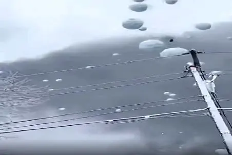 معماری طبیعت؛ اوهااا این دیگه برف نیست میباره آسمون داره بمب میفرسته رو سر مردم