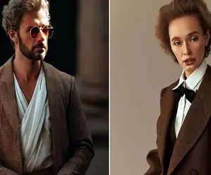 هوش مصنوعی نابغه های تاریخ رو زنده کرد؛ ابن سینا و داوینچی با کت شلوار در سال 2023