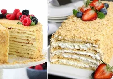 طرز تهیه کیک ناپلئونی / خاص ترین کیک رو با بهترین دستور درست کنید