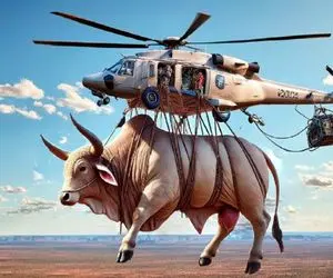 جابه جایی پرهیبت؛ 10نوع گاو رو با گاو کوهان دار هندی تو مزرعه پرورش میده برا گوشتش