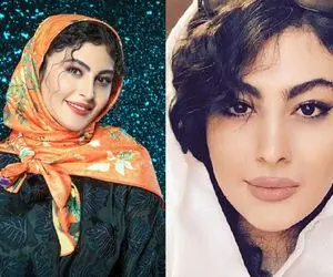 تیپ و چهره فوق العاده مریم مومن؛ و البته شلواری کوتاه و منشوری!