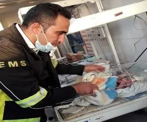 (ویدیو) ماجرای پیدا شدن نوزاد یک روزه در سطل زباله تهران!