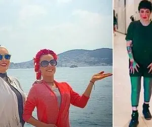 استایل خاص سحر قریشی با وزنه های گُنده تر از خودش؛ تو ماشین خفنش کوبید دیوار!