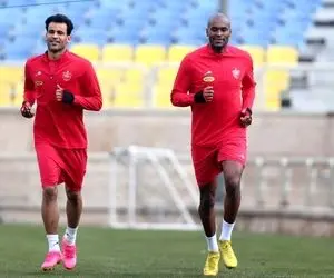 (عکس) استوری جالب آل کثیر به زبان عربی در کنار عبدالکریم حسن