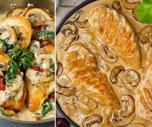 طرز تهیه مرغ خامه ای لذیذ و خوشمزه / یه خوراک ساده و عالی برای روزهای شلوغ