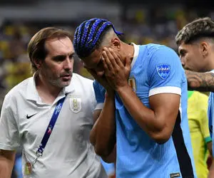 ستاره اروگوئه ادامه کوپا آمریکا را از دست داد؟