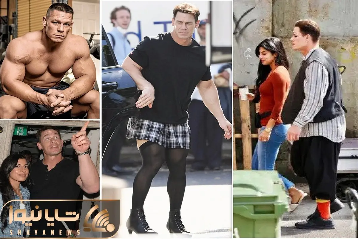 John Cena wearing skirt shayanews