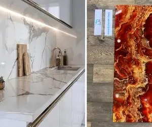 ماربل شیت انتخابی شیک و مقرون‌به‌صرفه / متریال سنگین و گرون حذف، ماربل ایده آل نصب