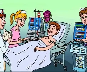 بازی فکری؛ همه رو داغون کن با هوشت قلبشون به لرزه میاد وقتی بگی کدوم از پرستارها دزده