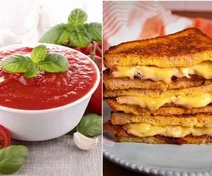 اگه اهل عصرونه ای تست پنیر با دیپ گوجه فرنگی بپز که رو دست نداره / میان وعده ای جذاب