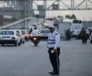 ترافیک سنگین در آزادراه قزوین- کرج- تهران
