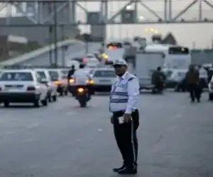 ترافیک سنگین در آزادراه قزوین- کرج- تهران