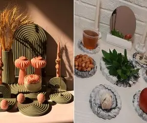 آموزش گام به گام ساخت هفت سین سنگ مصنوعی/ سلیقتو تو هفت سین امسال به نمایش بزار