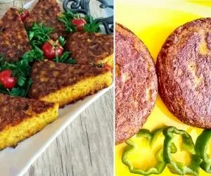 طرز تهیه کوکو بادکوبه شمالی با مرغ / یه غذای فوری با طعم و مزه بی نظیر