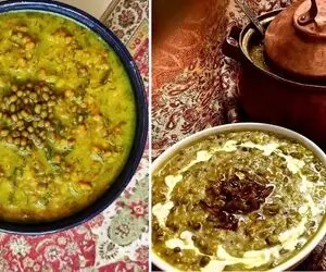 طرز تهیه آش ماش محلی / از اون آش ها که سریع آماده میشه و خیلی هم خوشمزست