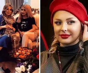 "نیوشا خانم" با این ترفند کشف حجاب و لباس کرد؛ بیرون ریختن مد شده دیگه!