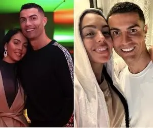 عاشقانه ممنوعه رونالدو و زنش جلو سعودیااا؛ بدنسازی جورجینیا چه ولوله بپا کرد!