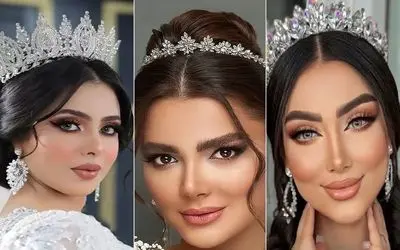 مدل تاج های مد برای عروس 1404؛ اینا رو هر کی بذاره سرش تا قیامت حرف خوشگلیشه تو فامیل