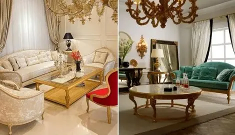 انواع مبلمان نئوکلاسیک (مینیمال، فرانسوی، ایتالیایی، مدرن)؛ راهنمای ست 7 و 9 نفره شیک