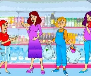 هوش تصویری؛ اگه  زدی رو دست باهوشا بگو کدوم از این خانومایی که اومدن خرید باردار؟