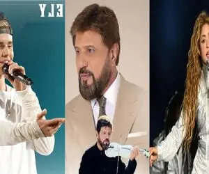 بیژن مرتضوی، شکیرا و جاستین بیبر در نیمه فینال جام جهانی + زمان اجرا