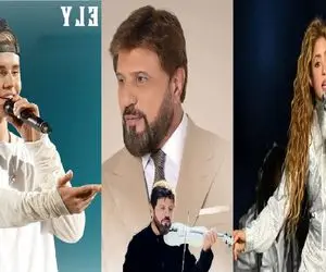 بیژن مرتضوی، شکیرا و جاستین بیبر در نیمه فینال جام جهانی + زمان اجرا