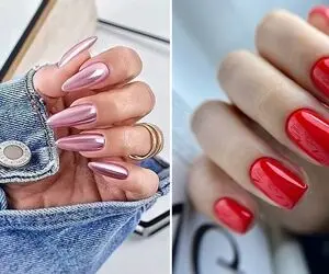 تزیین و طراحی ساده ناخن اما با درجه شیکی بالا / لاک مناسب کاشت رو هم گفتم حالشو ببر