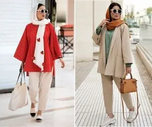 تیپای رنگی و شیک بزن اونم با مانتو کوتاه؛ هم کژوال و راحت باش هم با کلاس!