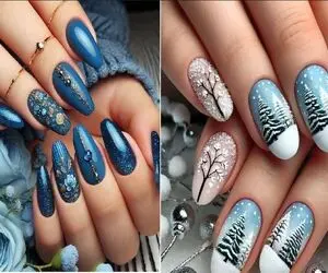 زمستان روی ناخن‌ ها/ جدیدترین ترندهای کاشت ناخن برای فصل سرد