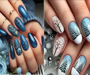 زمستان روی ناخن‌ ها/ جدیدترین ترندهای کاشت ناخن برای فصل سرد