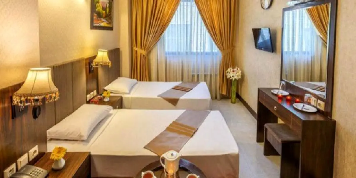 هتل_های مشهد با اتاق_های مدرن و مجهز و طراحی داخلی شیک و آرامش_بخش - تصویر 2